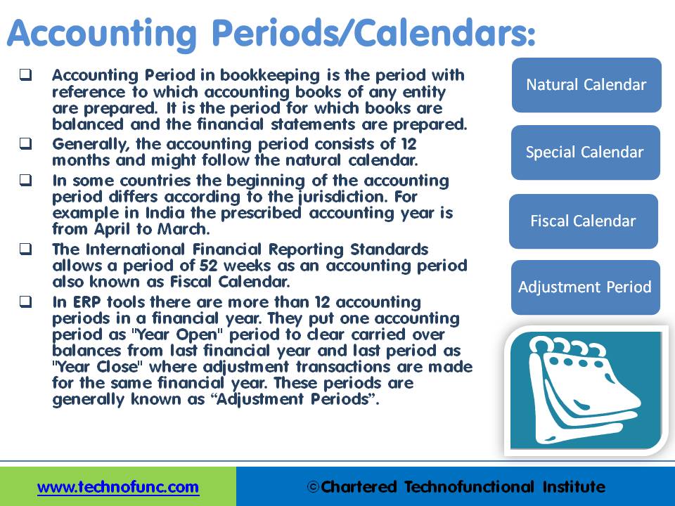 GL -  Periods and Calendars